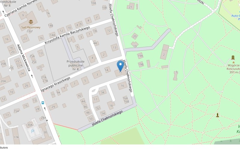 Mieszkanie w miejscowości Jelenia Góra, Józefa Chełmońskiego 15/15 (dolnośląskie). Mieszkania. Józefa Chełmońskiego 15/15, 58-500, Jelenia Góra, (woj. dolnośląskie)