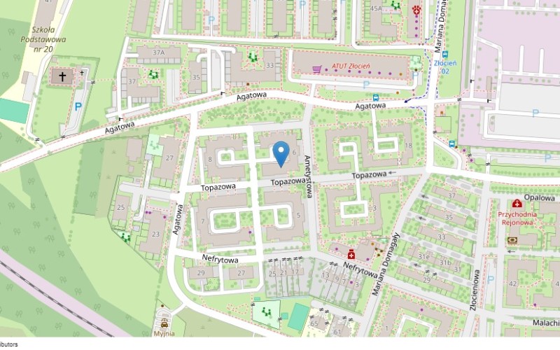 Mieszkanie w miejscowości Kraków, Topazowa 6/14 (małopolskie). Mieszkania. Topazowa 6/14, 30-798, Kraków, (woj. małopolskie)