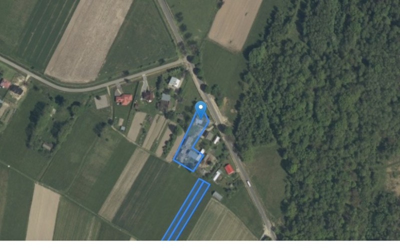 Dom w miejscowości Nowy Dzików, Nowy Dzików 142 (podkarpackie). Działki numer: 509/2, 509/1, 423/1. Domy. Nowy Dzików 142, 37-632, Nowy Dzików, (woj. podkarpackie)