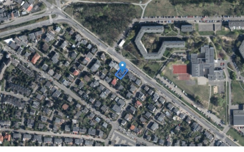 Dom w miejscowości Poznań, Łużycka 58 (wielkopolskie). Działka numer: 5. Domy. Łużycka 58, 61-614, Poznań, (woj. wielkopolskie)