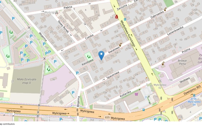 Mieszkanie w miejscowości Lublin, Kwiatowa 12/3 (lubelskie). Mieszkania. Kwiatowa 12/3, 20-425, Lublin, (woj. lubelskie)