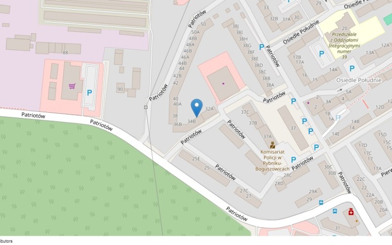 Mieszkanie w miejscowości Rybnik, Patriotów 34A/7 (śląskie). Mieszkania. Patriotów 34A/7, 44-253, Rybnik, (woj. śląskie)