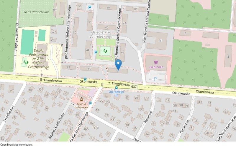 Mieszkanie w miejscowości Sulejówek, plac Hetmana Stefana Czarnieckiego 61/1 (mazowieckie). Mieszkania. plac Hetmana Stefana Czarnieckiego 61/1, 05-071, Sulejówek, (woj. mazowieckie)