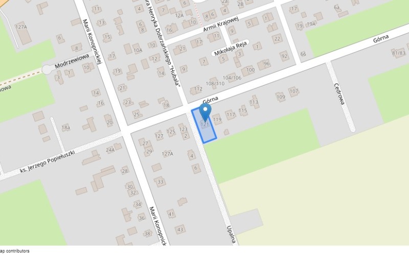 Dom w miejscowości Sokółka, Górna 121 (podlaskie). Działka numer: 4091. Domy. Górna 121, 16-100, Sokółka, (woj. podlaskie)