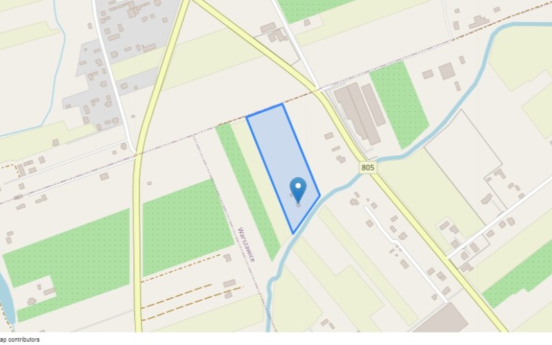 Nieruchomość w miejscowości Warszawice, Warszawice (mazowieckie). Inne. Warszawice, 08-443, Warszawice, (woj. mazowieckie)