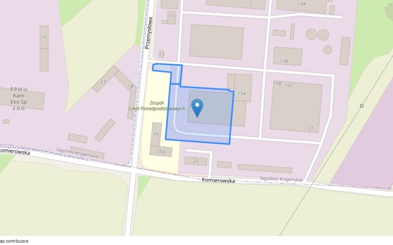 Nieruchomość komercyjna w miejscowości Sępólno Krajeńskie, Przemysłowa 13 (kujawsko-pomorskie). Nieruchomości komercyjne. Przemysłowa 13, 89-400, Sępólno Krajeńskie, (woj. kujawsko-pomorskie)