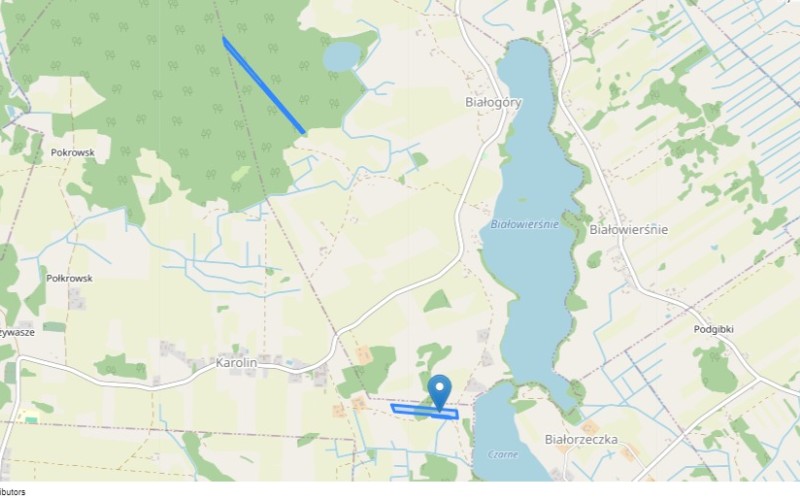 Grunt w miejscowości Karolin, Karolin (podlaskie). Działki numer: 75/2, 112, 113. Działki i grunty. Karolin, 16-506, Karolin, (woj. podlaskie)