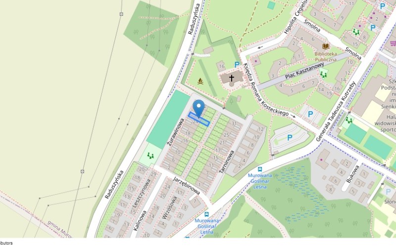 Dom w miejscowości Murowana Goślina, Żurawinowa 26 (wielkopolskie). Działka numer: 1581. Domy. Żurawinowa 26, 62-095, Murowana Goślina, (woj. wielkopolskie)