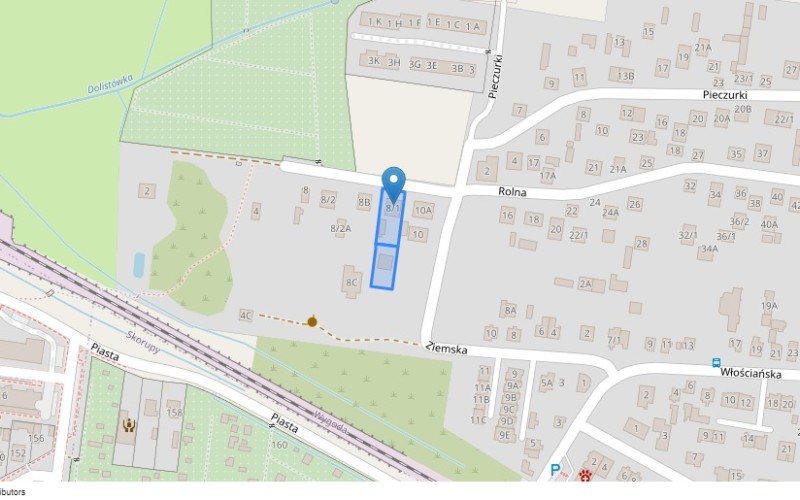 Dom w miejscowości Białystok, Rolna 8/1 (podlaskie). Działki numer: 602/4, 602/2. Domy. Rolna 8/1, 15-199, Białystok, (woj. podlaskie)