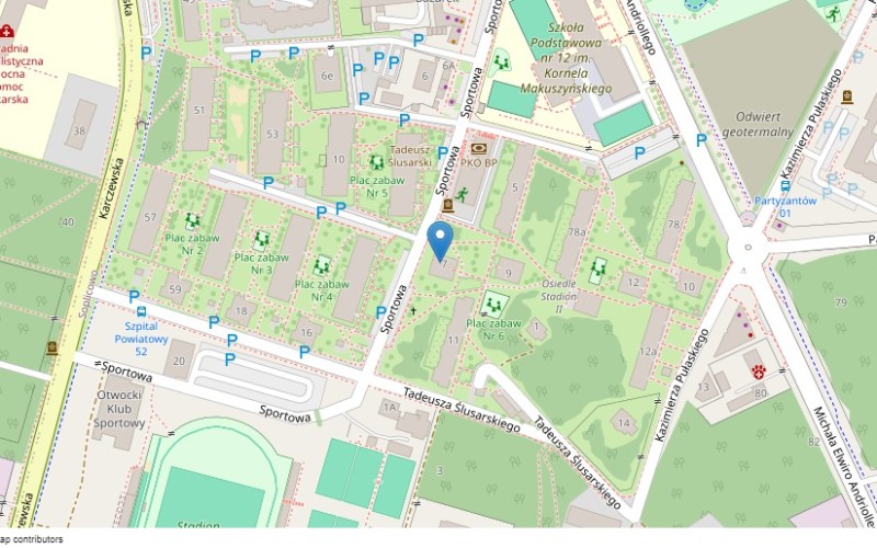 Mieszkanie w miejscowości Otwock, Sportowa 7/7 (mazowieckie). Mieszkania. Sportowa 7/7, 05-400, Otwock, (woj. mazowieckie)