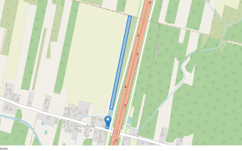 Dom w miejscowości Franciszków, Franciszków 49 (mazowieckie). Działki numer: 347/1, 347/3. Domy. Franciszków 49, 26-625, Franciszków, (woj. mazowieckie)