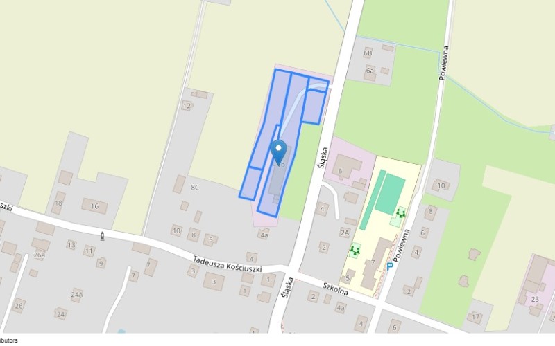 Nieruchomość w miejscowości Krzyżowice, Śląska 1B (śląskie). Inne. Śląska 1B, 43-254, Krzyżowice, (woj. śląskie)