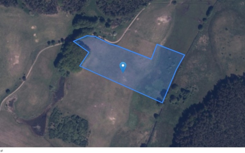 Grunt w miejscowości Komorze, Komorze (zachodniopomorskie). Działki numer: 37/5, 46/3. Działki i grunty. Komorze, 78-445, Komorze, (woj. zachodniopomorskie)