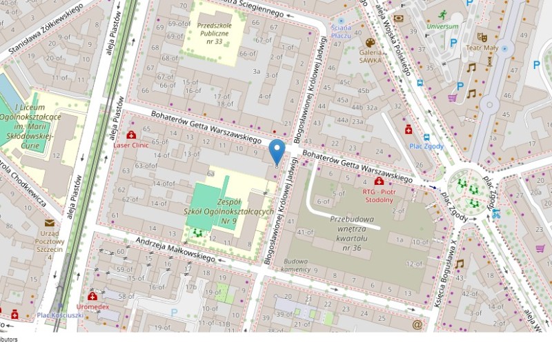 Mieszkanie w miejscowości Szczecin, Bohaterów Getta Warszawskiego 8/1 (zachodniopomorskie). Mieszkania. Bohaterów Getta Warszawskiego 8/1, 70-303, Szczecin, (woj. zachodniopomorskie)