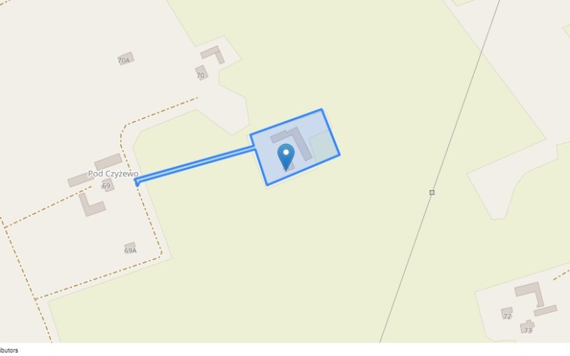 Dom w miejscowości Głowińsk, Głowińsk 71 (kujawsko-pomorskie). Działka numer: 28/2. Domy. Głowińsk 71, 87-500, Głowińsk, (woj. kujawsko-pomorskie)