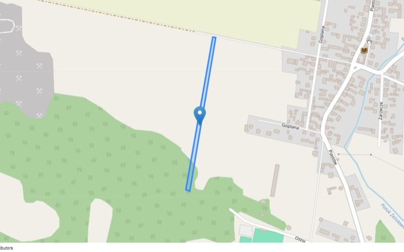 Grunt w miejscowości Żelisławice, Żelisławice (śląskie). Działka numer: 641/1. Działki i grunty. Żelisławice, 42-470, Żelisławice, (woj. śląskie)