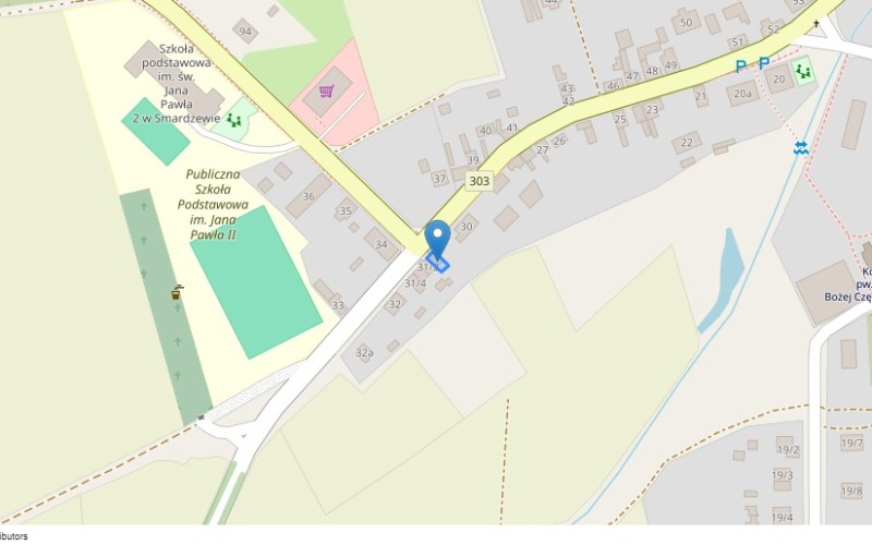 Dom w miejscowości Smardzewo, Smardzewo 31/1 (lubuskie). Działka numer: 157/4. Domy. Smardzewo 31/1, 66-225, Smardzewo, (woj. lubuskie)