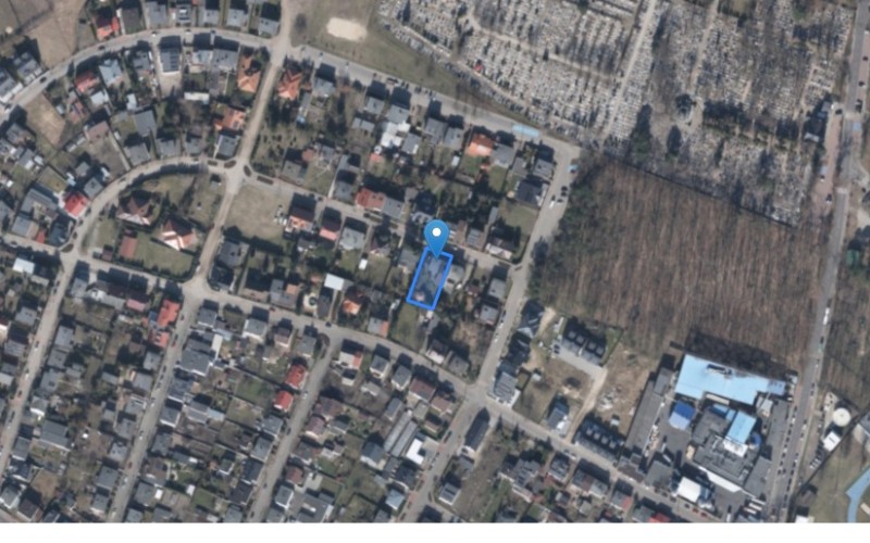 Dom w miejscowości Kościan, Jana Kasprowicza 32 (wielkopolskie). Działka numer: 1251. Domy. Jana Kasprowicza 32, 64-000, Kościan, (woj. wielkopolskie)