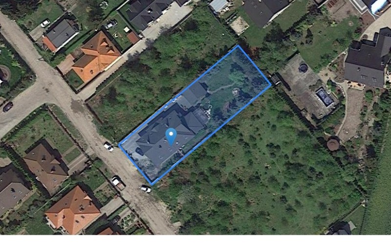 Dom w miejscowości Plewiska, Dojazd 19 (wielkopolskie). Działka numer: 1033/5. Domy. Dojazd 19, 62-064, Plewiska, (woj. wielkopolskie)