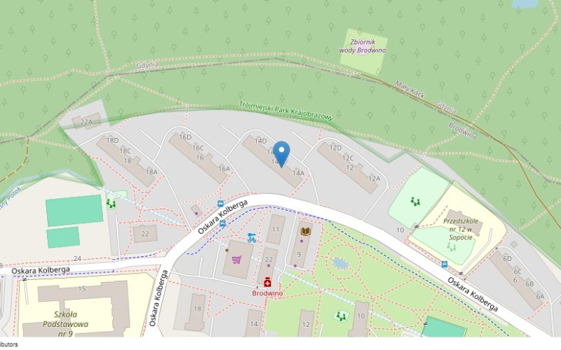 Mieszkanie w miejscowości Sopot, Oskara Kolberga 14B/25 (pomorskie). Mieszkania. Oskara Kolberga 14B/25, 81-881, Sopot, (woj. pomorskie)