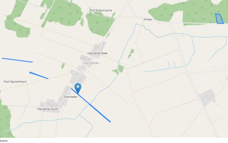 Grunt w miejscowości Ogrodniki, Ogrodniki (lubelskie). Działki numer: 214, 295, 443, 477, 643. Działki i grunty. Ogrodniki, 21-523, Ogrodniki, (woj. lubelskie)