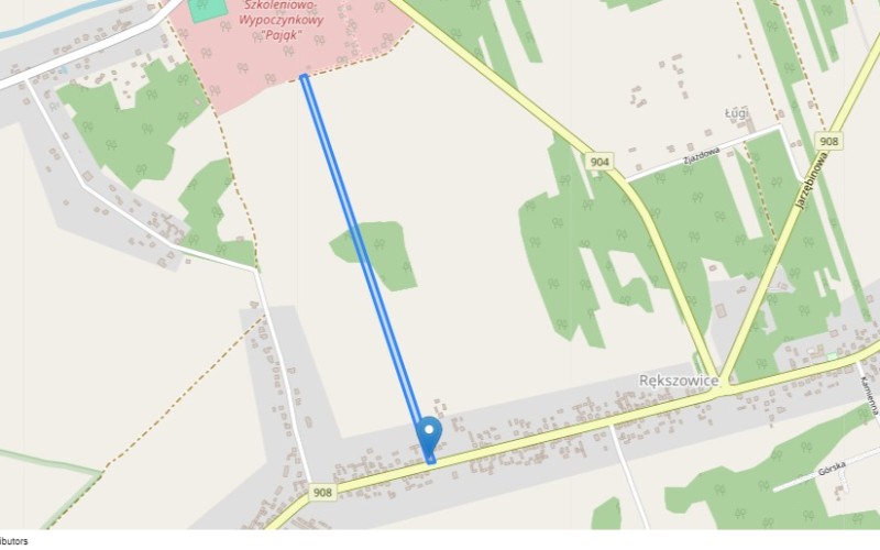 Dom w miejscowości Rększowice, Rększowice (śląskie). Działka numer: 45/4. Domy. Rększowice, 42-274, Rększowice, (woj. śląskie)