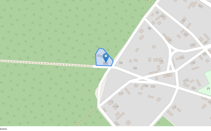 Dom w miejscowości Chlebowo, Chlebowo 107 (lubuskie). Działka numer: 114/4. Domy. Chlebowo 107, 66-620, Chlebowo, (woj. lubuskie)