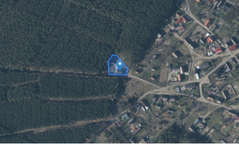 Dom w miejscowości Chlebowo, Chlebowo 107 (lubuskie). Działka numer: 114/4. Domy. Chlebowo 107, 66-620, Chlebowo, (woj. lubuskie)