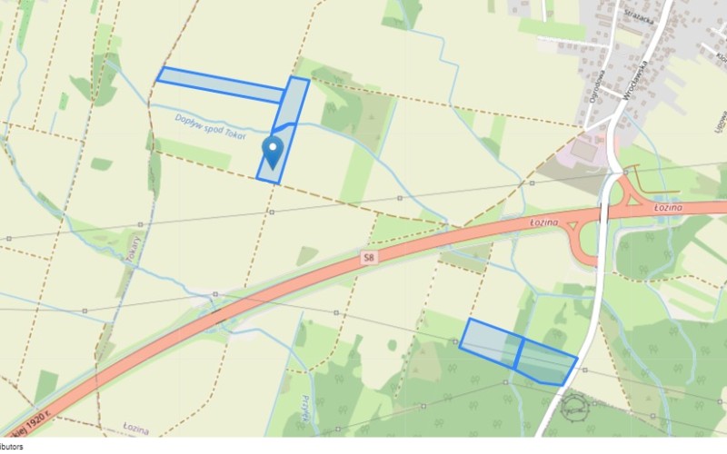 Grunt w miejscowości Łozina, Łozina (dolnośląskie). Działki numer: 242, 231, 183, 176, 232. Działki i grunty. Łozina, 55-094, Łozina, (woj. dolnośląskie)