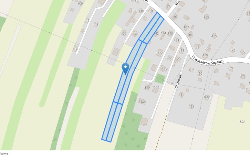 Grunt w miejscowości Skrzyszów, Powstańców Śląskich/Jana Pawła II (śląskie). Działki numer: 532/92, 546/92, 858/92, 530/92, 531/92, 533/92, 547/92, 860/92. Działki i grunty. Powstańców Śląskich/Jana Pawła II, 44-348, Skrzyszów, (woj. śląskie)