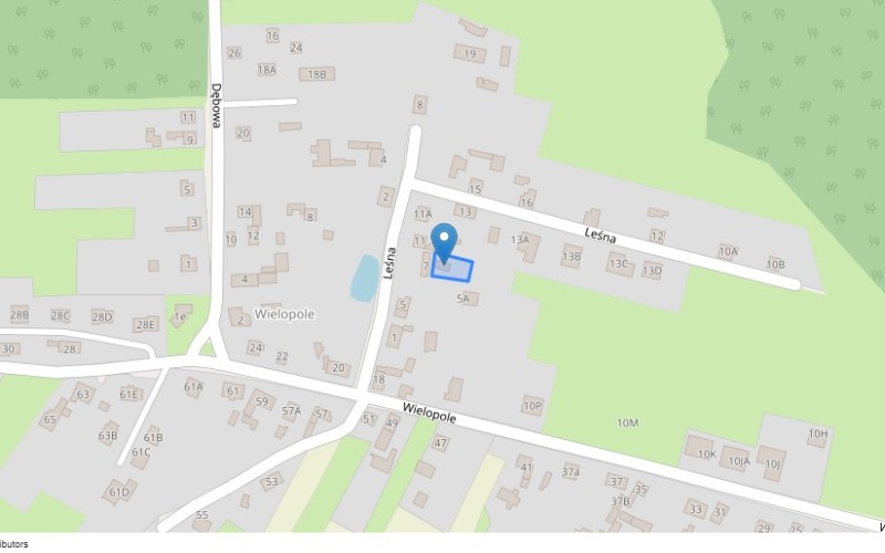 Dom w miejscowości Leboszowice, Leśna 9 (śląskie). Działka numer: 583/36. Domy. Leśna 9, 44-145, Leboszowice, (woj. śląskie)