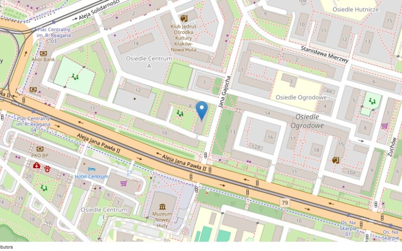 Mieszkanie w miejscowości Kraków, Osiedle Centrum A 9/1 (małopolskie). Mieszkania. Osiedle Centrum A 9/1, 31-923, Kraków, (woj. małopolskie)