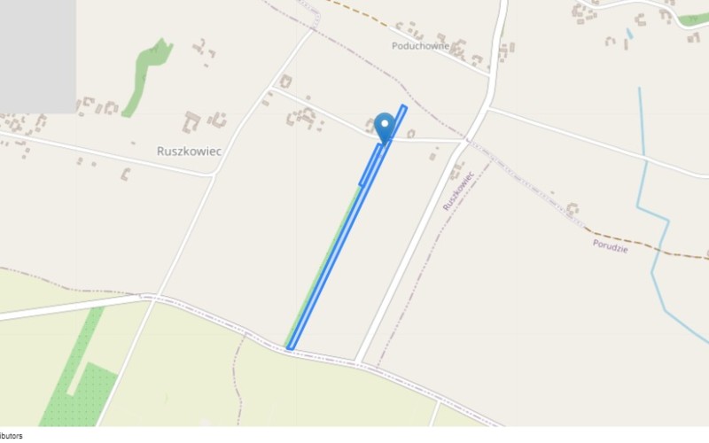 Dom w miejscowości Ruszkowiec, Ruszkowiec 5 (świętokrzyskie). Działki numer: 254/2, 246, 202. Domy. Ruszkowiec 5, 27-580, Ruszkowiec, (woj. świętokrzyskie)