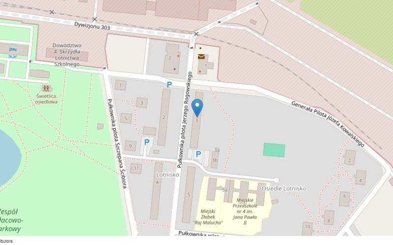 Mieszkanie w miejscowości Dęblin, Pułkownika pilota Jerzego Rogowskiego 3/31 (lubelskie). Mieszkania. Pułkownika pilota Jerzego Rogowskiego 3/31, 08-530, Dęblin, (woj. lubelskie)