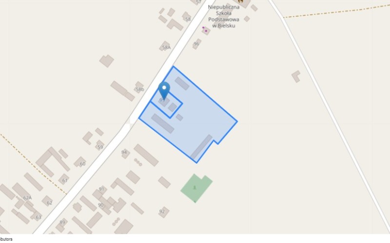 Dom w miejscowości Podbielsko, Podbielsko (wielkopolskie). Działki numer: 428/2, 428/1. Domy. Podbielsko, 62-436, Podbielsko, (woj. wielkopolskie)