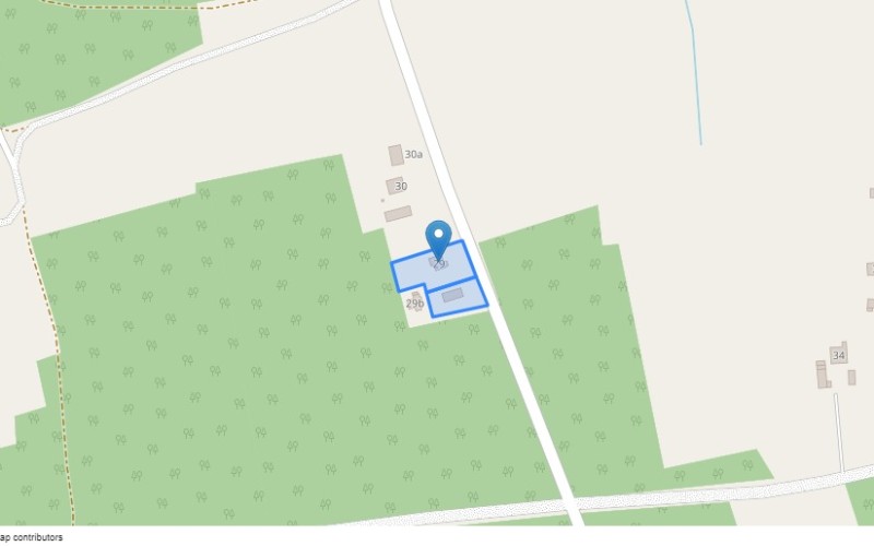 Dom w miejscowości Zielątkowo, Zielątkowo 29 (lubuskie). Działki numer: 93/10, 93/12. Domy. Zielątkowo 29, 66-530, Zielątkowo, (woj. lubuskie)
