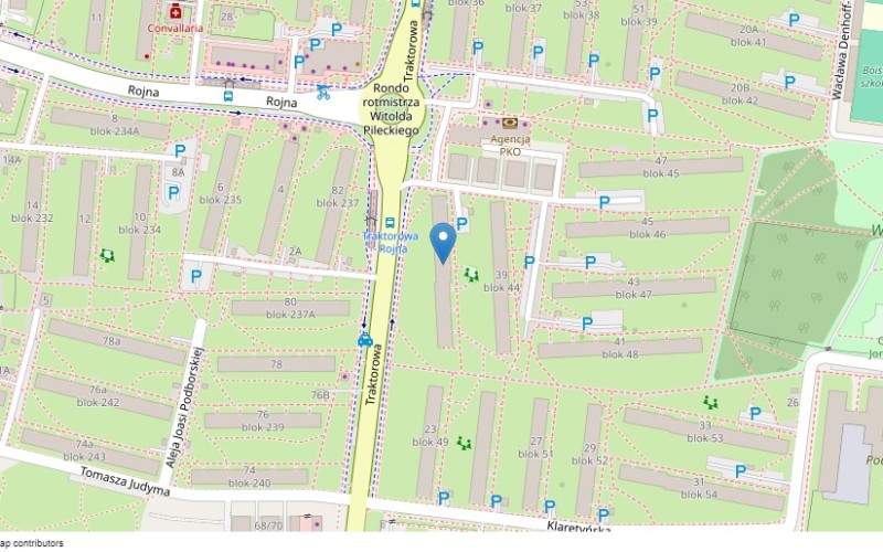 Mieszkanie w miejscowości Łódź, Traktorowa 37/46 (łódzkie). Mieszkania. Traktorowa 37/46, 91-142, Łódź, (woj. łódzkie)