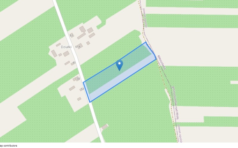 Grunt w miejscowości Natalin, Natalin (lubelskie). Działka numer: 234. Działki i grunty. Natalin, 20-400, Natalin, (woj. lubelskie)