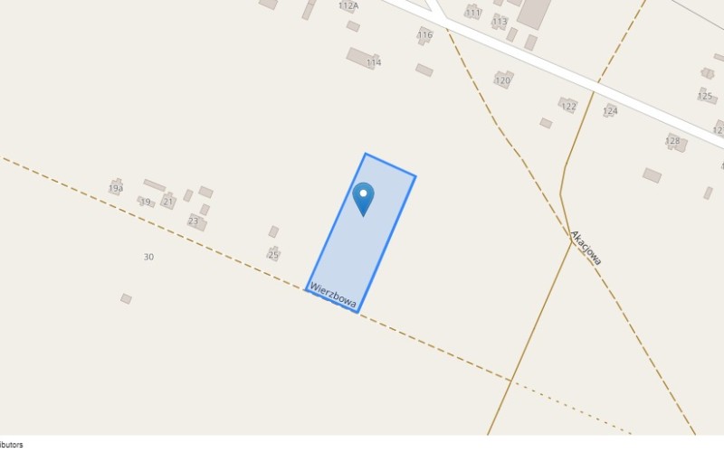 Grunt w miejscowości Kłobuck, Wierzbowa, Klonowa (śląskie). Działka numer: 187. Działki i grunty. Wierzbowa, Klonowa, 42-100, Kłobuck, (woj. śląskie)