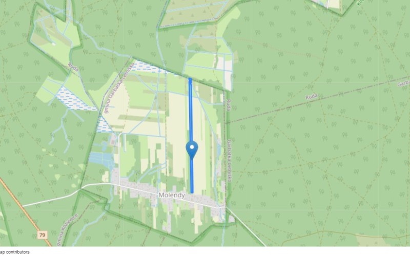 Grunt w miejscowości Molendy, Molendy (mazowieckie). Działki numer: 225/1, 226/1. Działki i grunty. Molendy, 26-930, Molendy, (woj. mazowieckie)