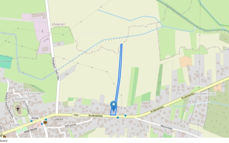 Nieruchomość w miejscowości Liszki, Liszki (małopolskie). Inne. Liszki, 32-060, Liszki, (woj. małopolskie)