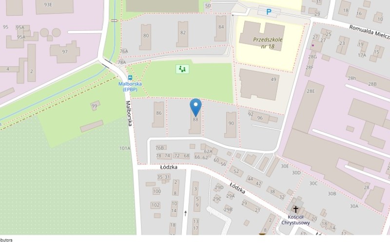 Mieszkanie w miejscowości Elbląg, Malborska 88/20 (warmińsko-mazurskie). Mieszkania. Malborska 88/20, 82-300, Elbląg, (woj. warmińsko-mazurskie)