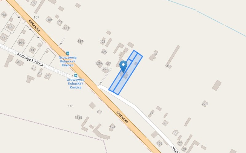 Dom w miejscowości Gruszewnia, Onufrego Zagłoby (śląskie). Działki numer: 321/1, 320/6, 320/3. Domy. Onufrego Zagłoby, 42-125, Gruszewnia, (woj. śląskie)