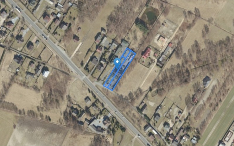 Dom w miejscowości Gruszewnia, Onufrego Zagłoby (śląskie). Działki numer: 321/1, 320/6, 320/3. Domy. Onufrego Zagłoby, 42-125, Gruszewnia, (woj. śląskie)