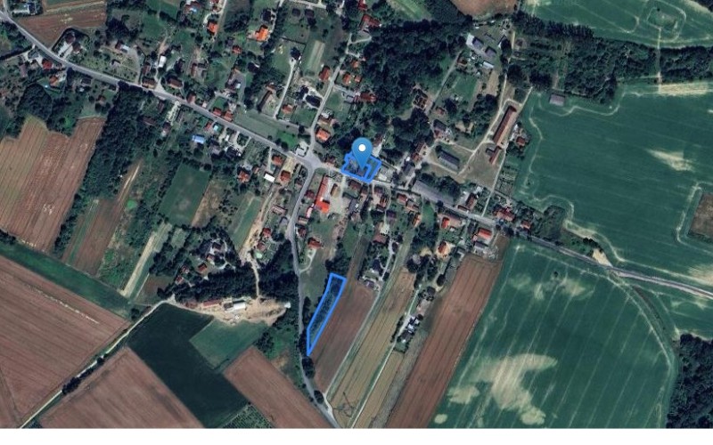 Dom w miejscowości Głuchów Górny, Głuchów Górny (dolnośląskie). Działki numer: 203/24, 169/3, 178/1, 121/2. Domy. Głuchów Górny, 55-100, Głuchów Górny, (woj. dolnośląskie)