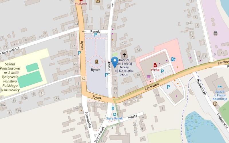Mieszkanie w miejscowości Kruszwica, Rynek 8/1 (kujawsko-pomorskie). Mieszkania. Rynek 8/1, 88-150, Kruszwica, (woj. kujawsko-pomorskie)