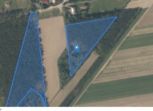 Grunt w miejscowości Krępa, Krępa (łódzkie). Działki numer: 989/1, 590, 989/5, 989/2. Działki i grunty. Krępa, 99-434, Krępa, (woj. łódzkie)
