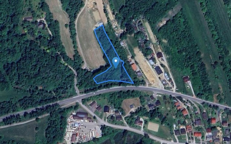 Grunt w miejscowości Dobczyce, Myślenicka (małopolskie). Działka numer: 140. Działki i grunty. Myślenicka, 32-410, Dobczyce, (woj. małopolskie)