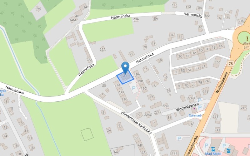 Nieruchomość komercyjna w miejscowości Rybnik, Hetmańska 21 (śląskie). Nieruchomości komercyjne. Hetmańska 21, 44-218, Rybnik, (woj. śląskie)