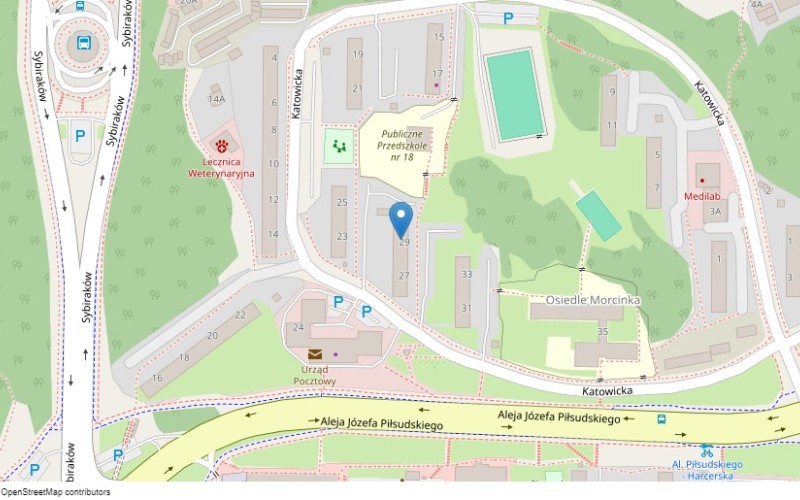 Mieszkanie w miejscowości Jastrzębie-Zdrój, Katowicka 29/1 (śląskie). Mieszkania. Katowicka 29/1, 44-335, Jastrzębie-Zdrój, (woj. śląskie)